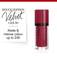 Load image into Gallery viewer, Bourjois ROUGE EDITION VELVET-08 GRAND CRU
