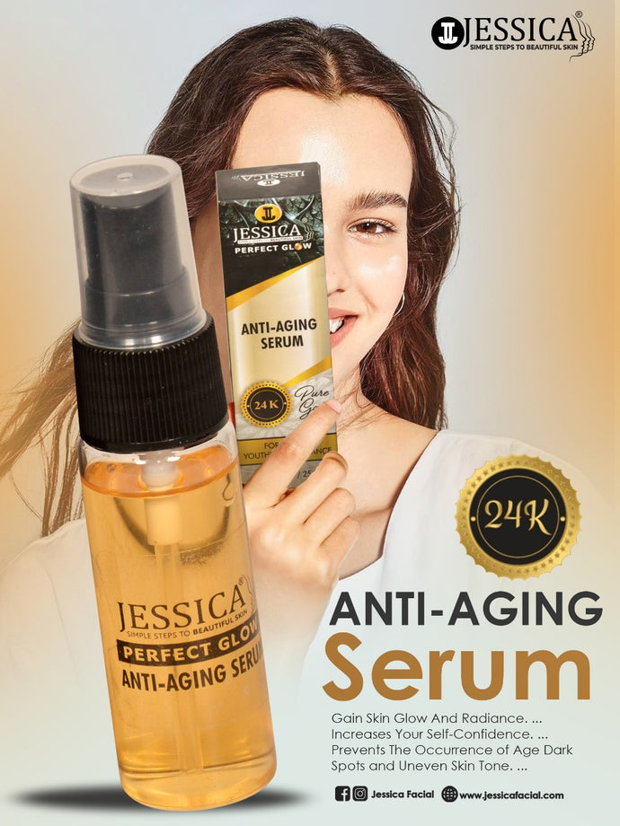 Jessica - 24K Gold Anti Aging Face Serum - 25ml