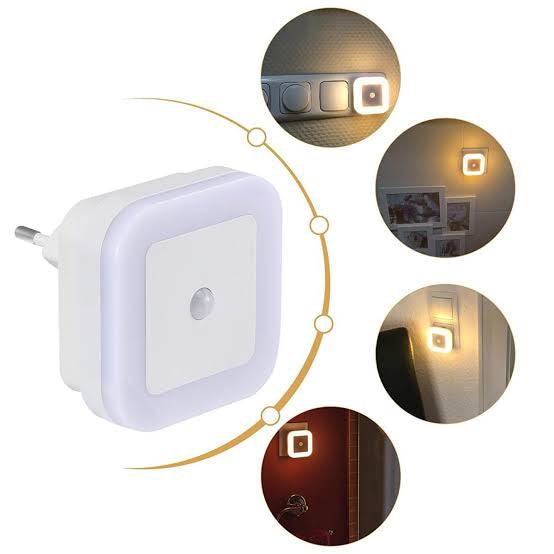 Mini Sensor Light - LED Night Lamp Light Sensor Control Socket - Day Night Sensor - Wall Lamp