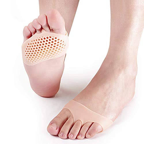 Silicon Pair Front Foot Gel Pad For Warts Night & Pain Relief