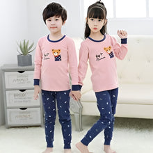 Load image into Gallery viewer, BEAR Printed Design Styles Kids Night Suits Full Sleeves Kids Night Suits Kids Sleep Wear Kids Night Dress
