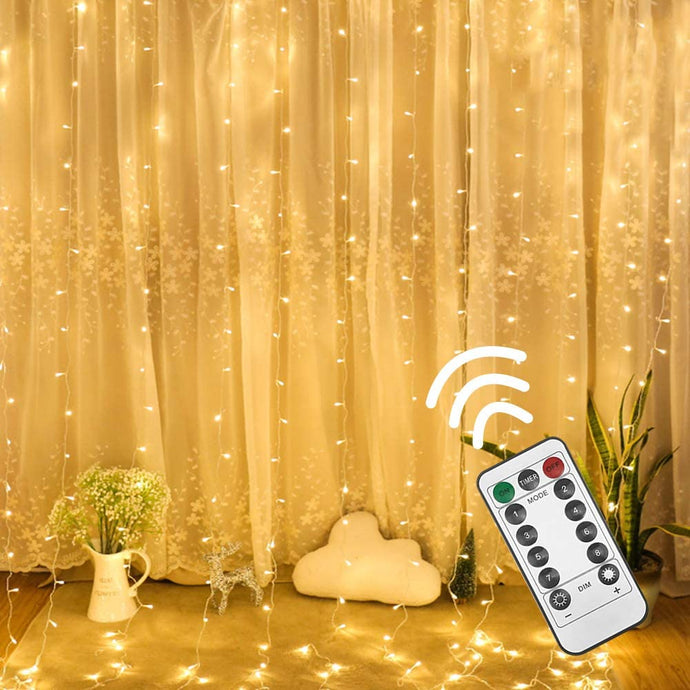 Remote LED Curtain Lights – Simple Fairy Lights
