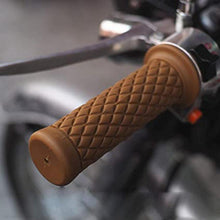 Load image into Gallery viewer, Cafe Racer Diamond Rubber Grip - 1
