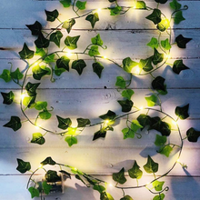 Load image into Gallery viewer, Maple Leaf Garland String Fairy Light With 20 LED Wall Decoration
