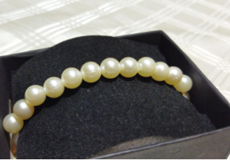 Girls stylish new look White Stone Pearl bracelet For Girls Unique Design -Wedding bracelet -Fashion jewellery