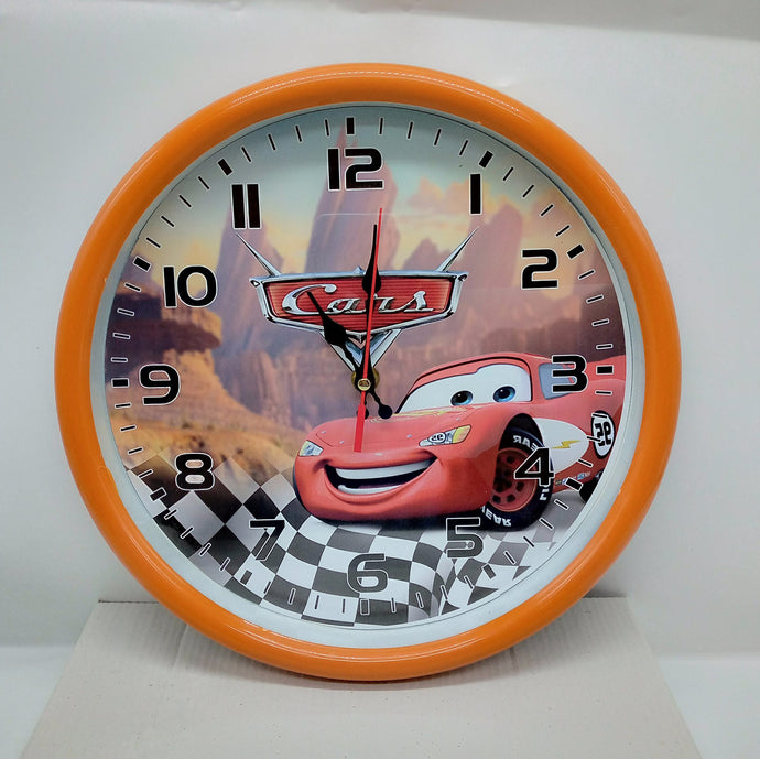 Cars 2 Lightning  Wall Clock For Kids
