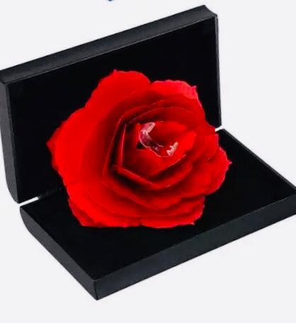 Flower Ring Box Without Ring