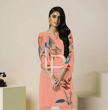 Load image into Gallery viewer, Tree Emroidered Stitched Kurti
