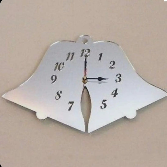 Mirror Clock ( Bell Design)
