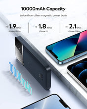 Load image into Gallery viewer, Baseus Magsafe Battery Pack, Wireless Portable Charger Stronger Magnetic for iPhone 14/13/12 Series, PD 20W Fast Charging Wired Power Bank for iPhone Magsafe Accessories
