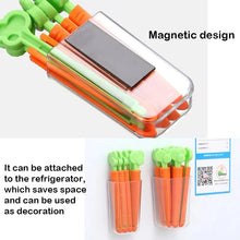 Load image into Gallery viewer, Magnetic carrot sealing clip
