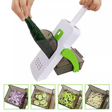 Load image into Gallery viewer, Safe Slice MANDOLINE Vegetable Cutter- ORANGE
