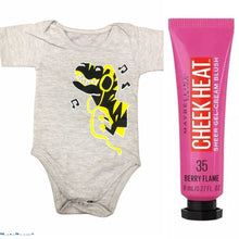 Load image into Gallery viewer, Baby Romper UNISEX 0-3 Months &amp; Maybelline Cheek Heat Blush BERRY FLAME
