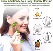 Load image into Gallery viewer, Gua Sha Stone &amp; Facial Roller Manual Massage For Women
