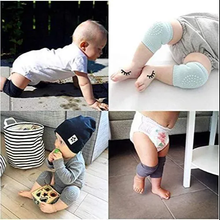 Load image into Gallery viewer, Baby Knee Pad for Crawlin Anti-Slip Pad Stretchable Elastic Cotton Soft Comfortable Knee Cap Elbow Safety Protector (Random Colors)
