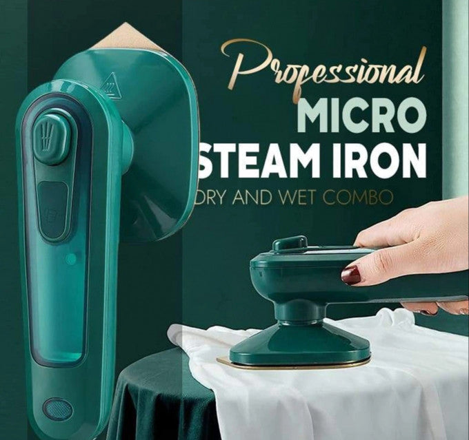 (50 Pcs Ctn) Professional Micro Steam Iron Handheld Household Portable Ironing Machine Garment Steamer