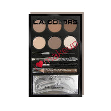 Load image into Gallery viewer, LA COLORS I HEART MAKEUP BROW PALETTE - LIGHT TO MEDIUM
