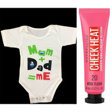 Load image into Gallery viewer, Baby Romper UNISEX 6-9 Months &amp; Maybelline Cheek Heat Blush ROSE FLUSH
