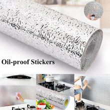 Load image into Gallery viewer, Self Adhesive Silver Aluminum Foil Sheet for Kitchen (60x200cm)
