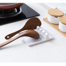 Load image into Gallery viewer, Spoon &amp; Lid Holder – Kitchen Utensil Rest (random Color)

