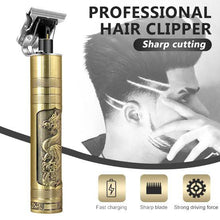 Load image into Gallery viewer, T9 Trimmer Professional Golden Hair Clipper For Men
